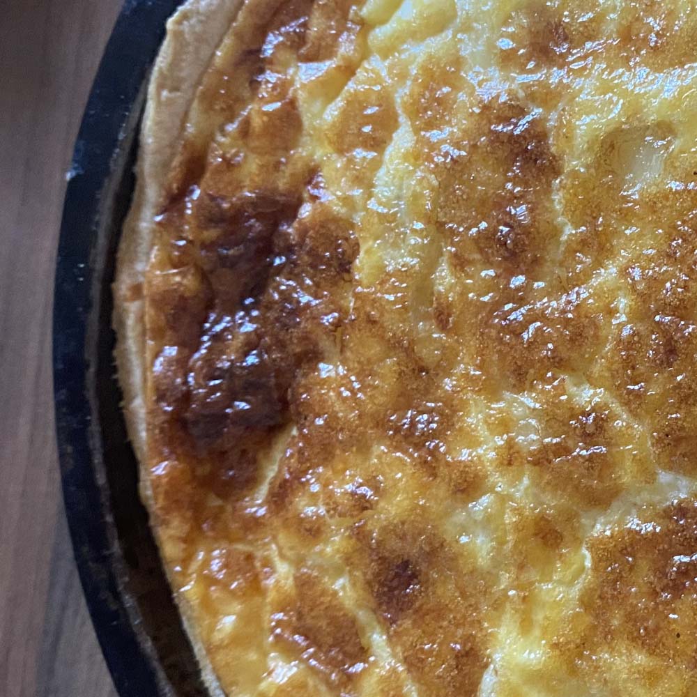 Cheese & Onion Quiche