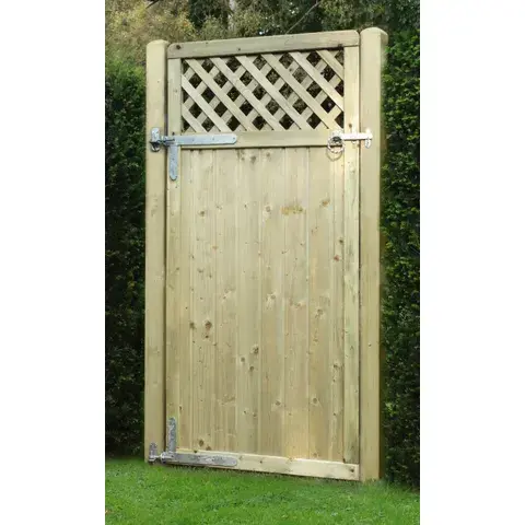 uploads/images/6ft Tongue Groove Lattice Top Gate 1800 X 900mm Pressure Treated Green Timber_image